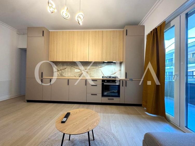 Apartament cu 2 camere semidecomandat, mobilat în Giroc
