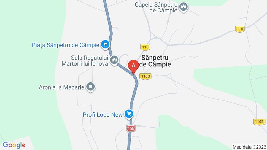 Casă individuală cu 3 camere cu Teren 1500 Mp în Sânpetru de Câmpie