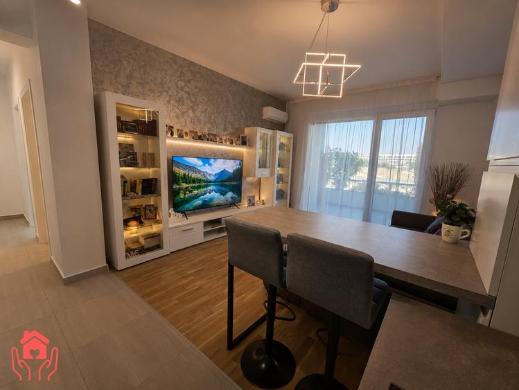 Apartament cu 2 camere decomandat, mobilat în Băneasa