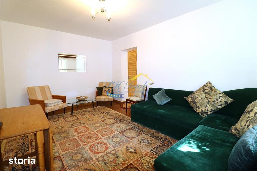 Apartament cu 2 camere semidecomandat în Central