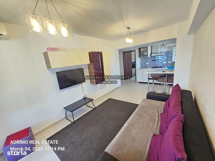Apartament cu 2 camere, mobilat în Central