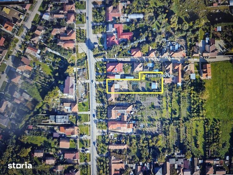 Teren de 1680 mp, în Ghiroda
