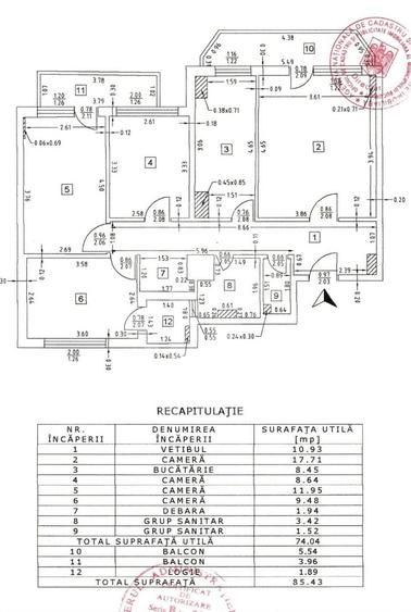 Apartament cu 4 camere decomandat în Pantelimon