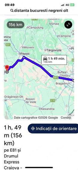 Casă cu 2 camere cu Teren 130 Mp în Negreni