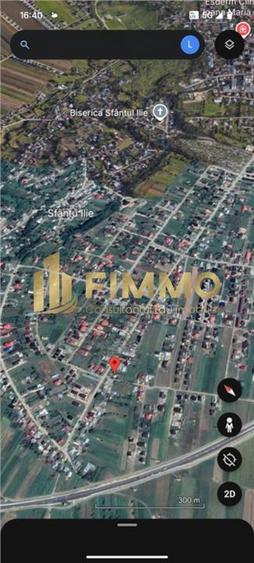 Teren Construcții intravilan de 1300 mp, în Sfântu Ilie