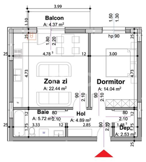 Apartament 2 camere Pitesti | Zona Stadion - 14