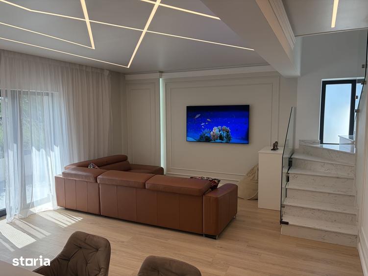 Vila individuala premium, complet mobilata, 5 camere, 4 bai, 4 parcari - 20