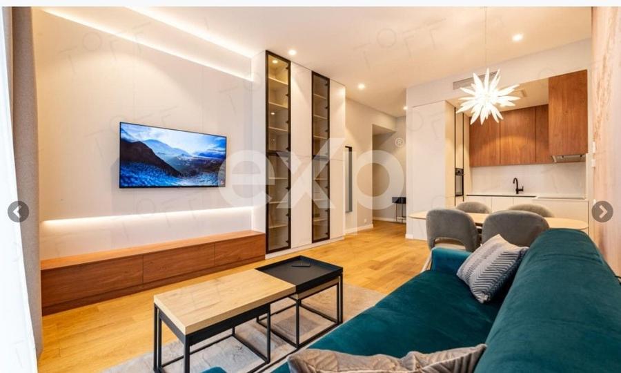 Apartament cu 2 camere, mobilat în Barbu Văcărescu