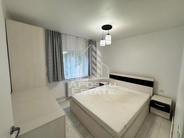 Apartament cu 2 camere semidecomandat în Aradului