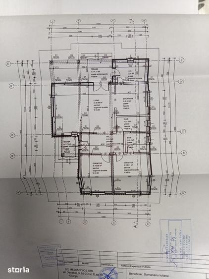 Casă cu 3 camere cu Teren 518 Mp în Adunații-Copăceni
