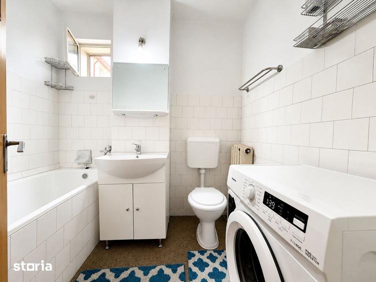Apartament cu 2 camere, mobilat în Central