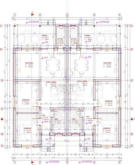 Duplex cu 4 camere cu Teren 270 Mp în Șag