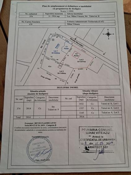 Spațiu comercial, de 1,432 mp, în Mihai Viteazu