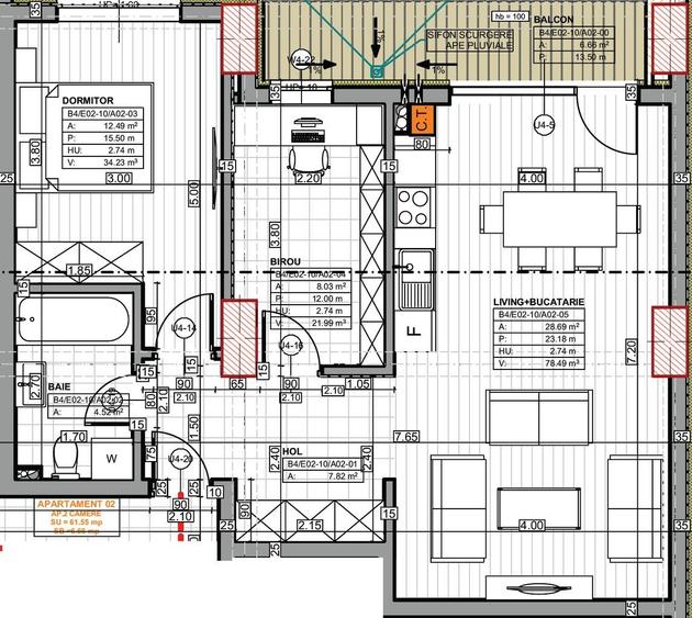 Apartament 2 cam - Nou Constanta - Energia Residence - 3