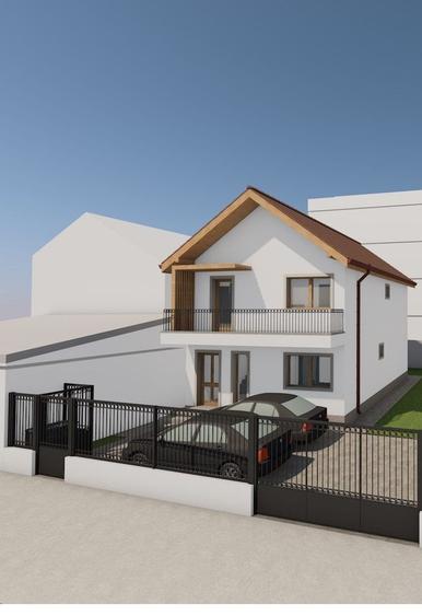 Casă individuală cu 4 camere cu Teren 200 Mp în Kamsas