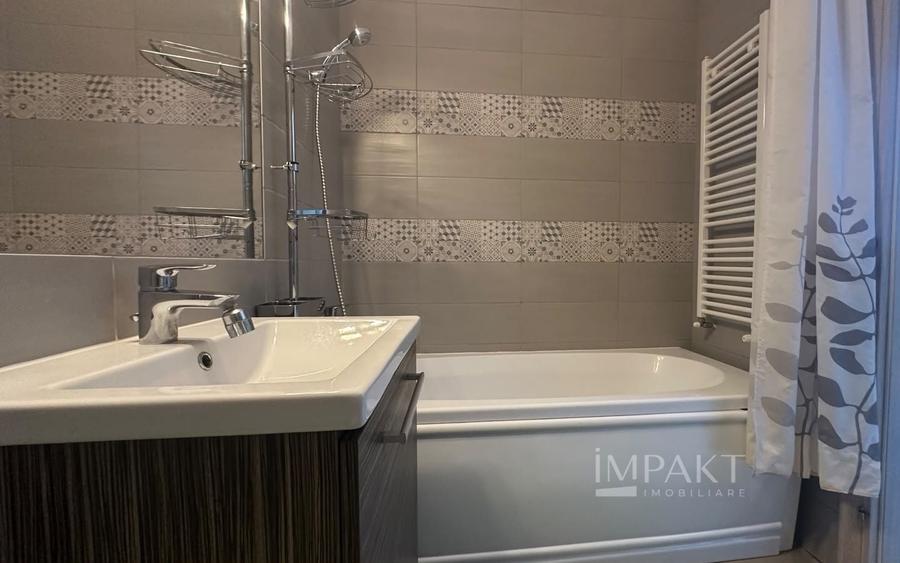 Apartament cu 2 camere semidecomandat, mobilat în Bună Ziua
