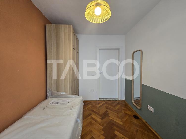 Apartament cu 3 camere semidecomandat, mobilat în Mihai Viteazul