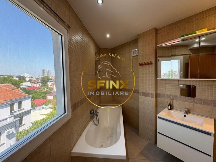 Apartament cu 4 camere semidecomandat, mobilat în Cișmigiu