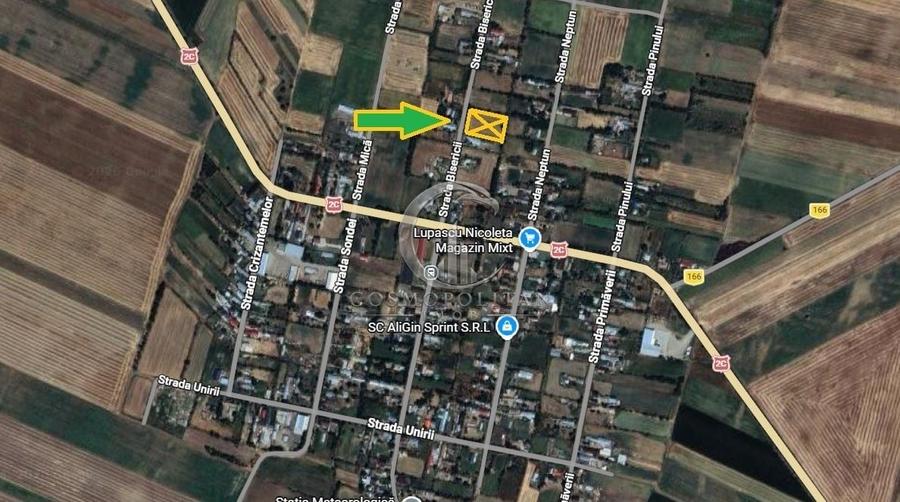 Teren intravilan de 3580 mp, în Călțuna