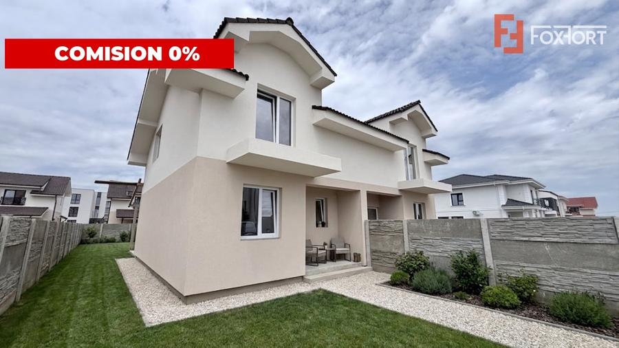 Duplex cu 4 camere cu Canalizare în Moșnița Nouă