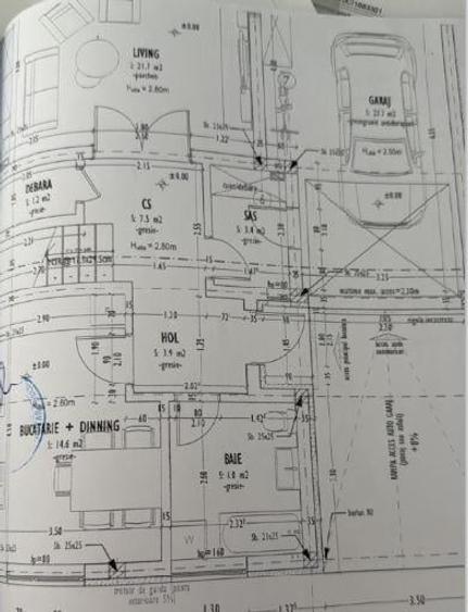 Duplex cu 4 camere cu Teren 350 Mp în Chinteni