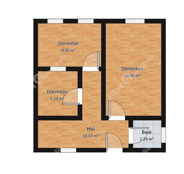 Casă cu 4 camere decomandat cu Teren 209 Mp în Terezian