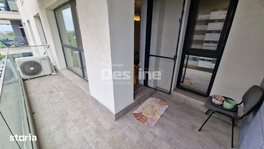 Apartament cu 3 camere, mobilat în Băneasa