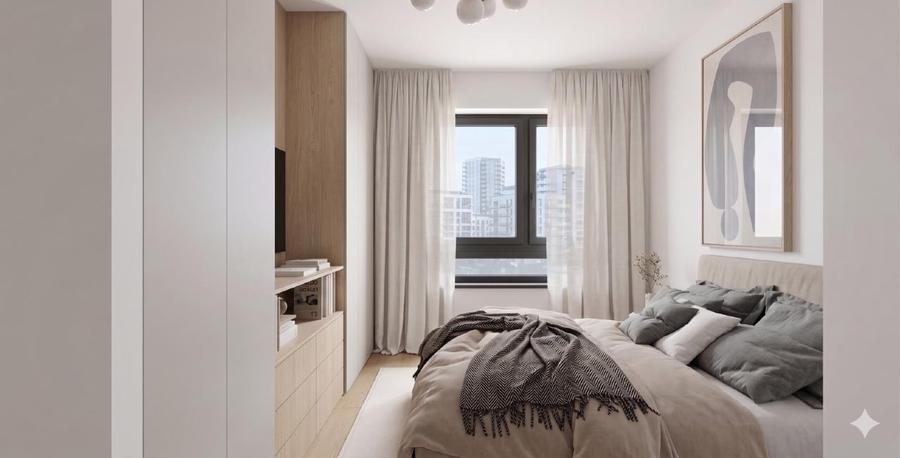 Apartament cu 2 camere decomandat în Bucureștii Noi