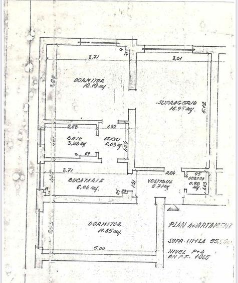Apartament 3 camere 56 mp, zona Piata, Campina 70 000 - 1