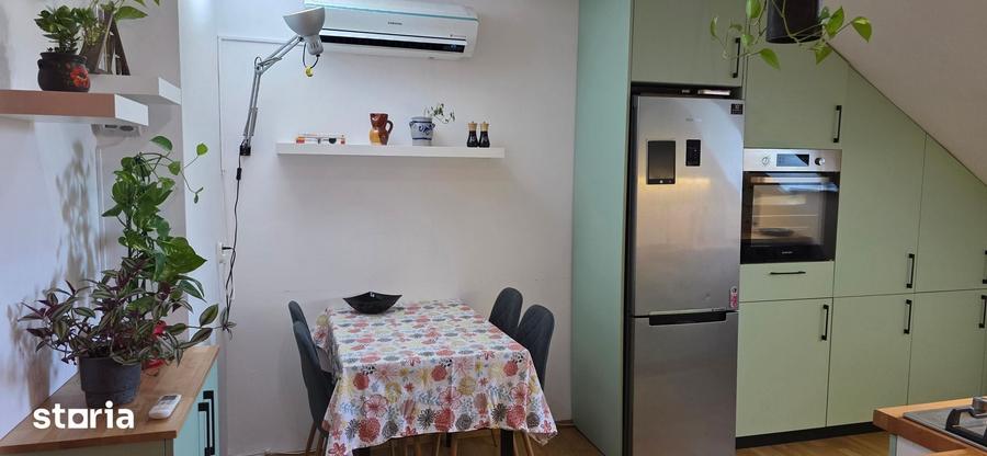 Apartament la mansarda, 2 camere decom, Gheorgheni, mobilat/utilat - 1