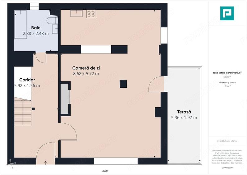 Casă cu 4 camere cu Teren 522 Mp în Vladimirescu