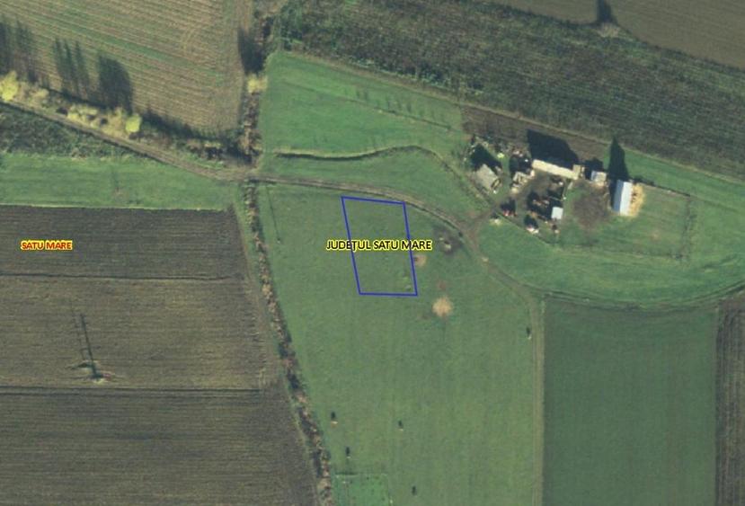 Teren agricol extravilan de 930 mp, în Periferie