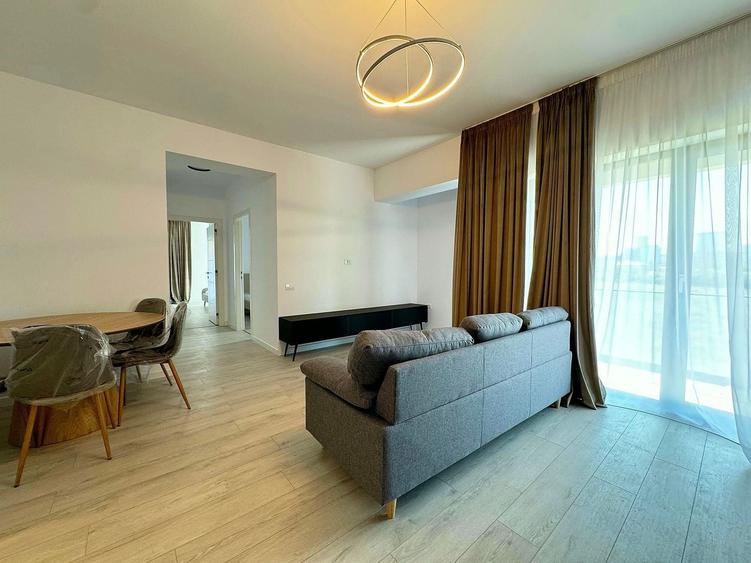 Apartament cu 3 camere, mobilat în Pipera