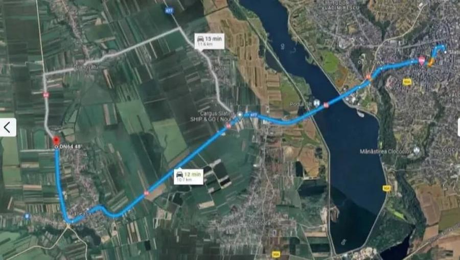 Teren de 4445 mp, în Găneasa