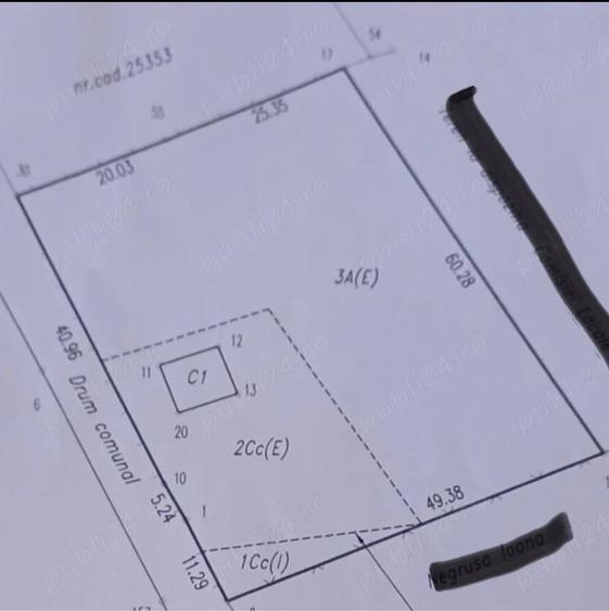 Teren de 2774 mp, în Silivașu de Câmpie