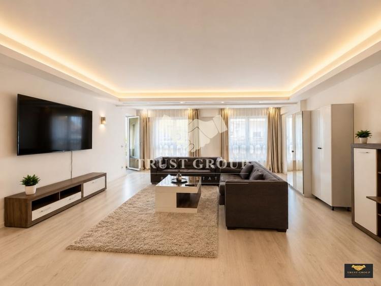 Apartament cu 3 camere semidecomandat, mobilat în Herăstrău
