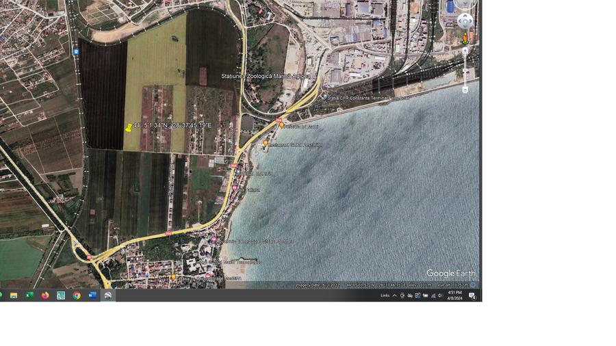 Teren Construcții intravilan de 400 mp, în Nord