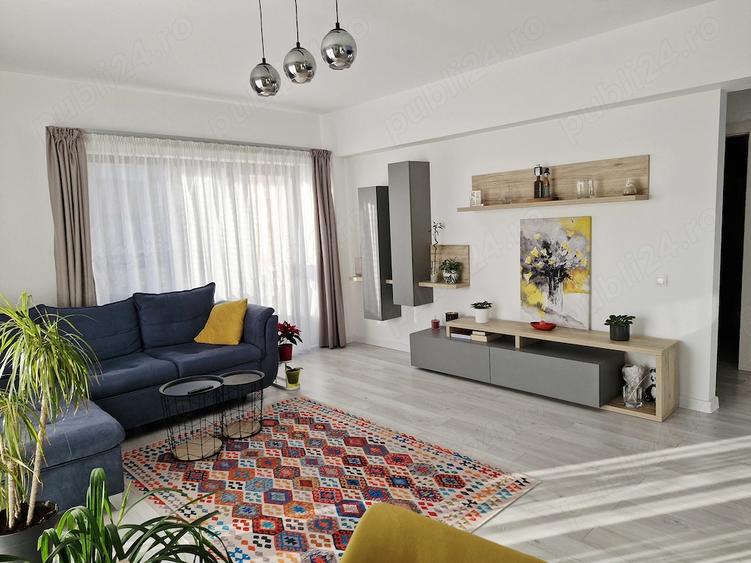 Apartament cu 2 camere decomandat, mobilat în Tunari