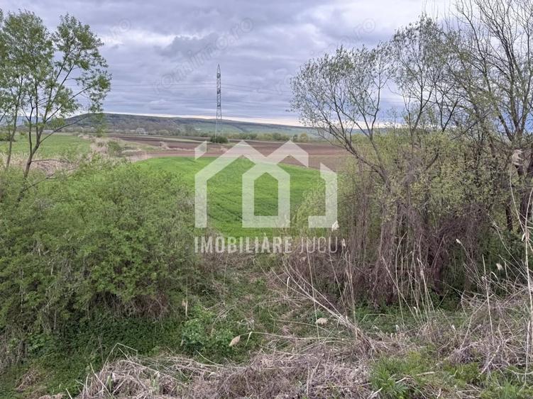 Teren de 1738 mp, în Jucu