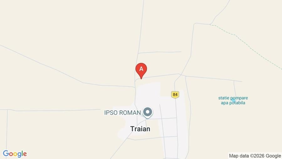 Teren Construcții intravilan de 4338 mp, în Traian