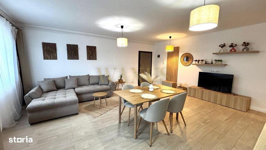 Apartament cu 2 camere semidecomandat, mobilat în Florești — fotografia 2