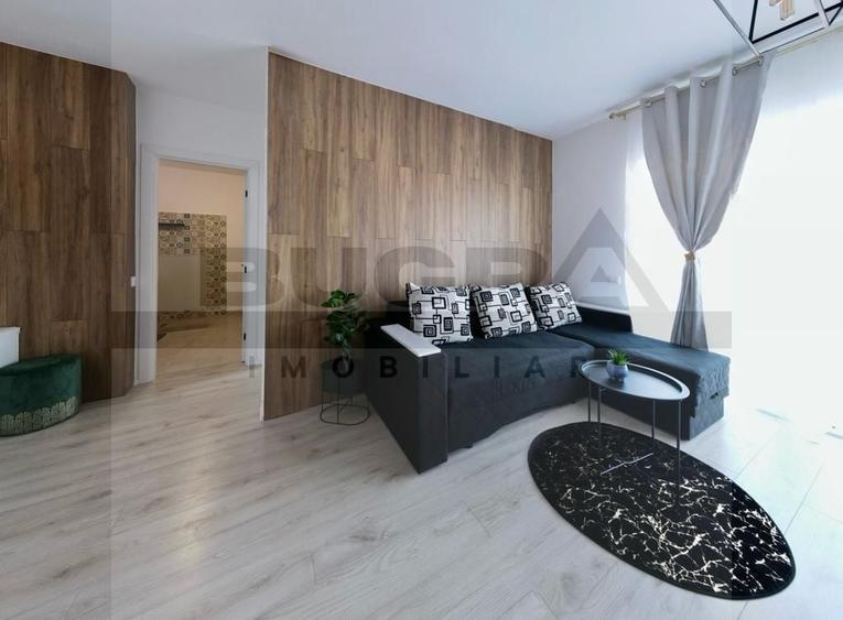 Apartament cu 2 camere semidecomandat, mobilat în Florești