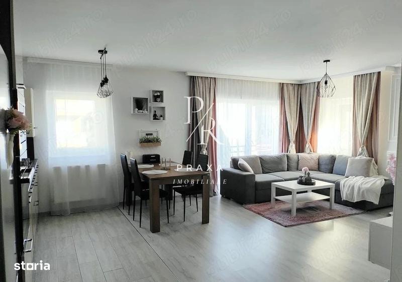 Apartament 2 camere, 58mp + balcon, parcare, mobilat complet, zona JYS - 5