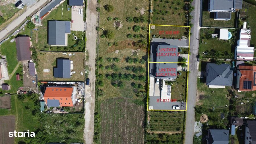 Casă cu 6 camere cu Teren 500 Mp în Baciu