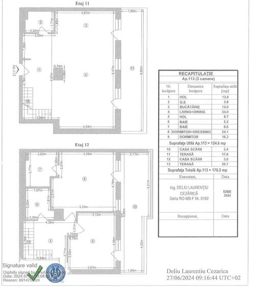 Apartament cu 3 camere decomandat în Dudești