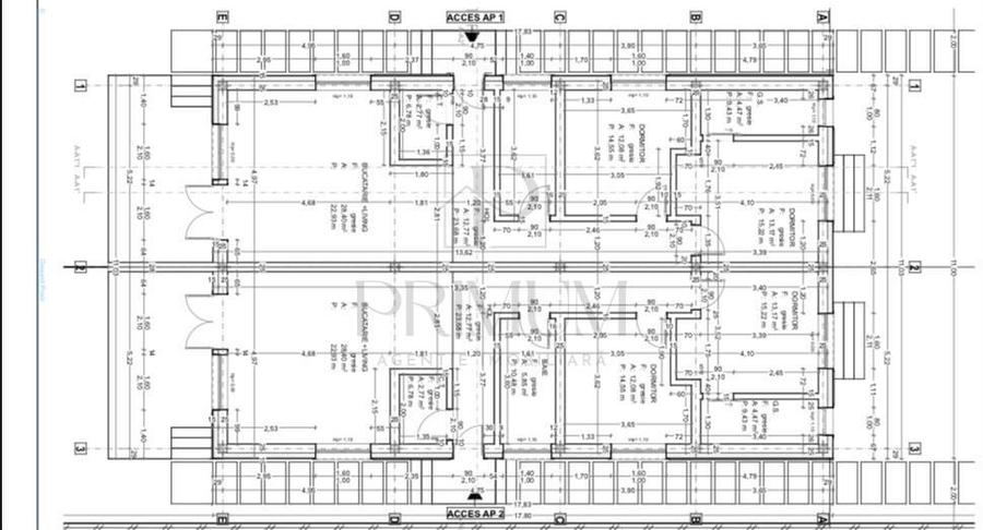 Duplex cu 3 camere cu Canalizare în Moșnița Nouă