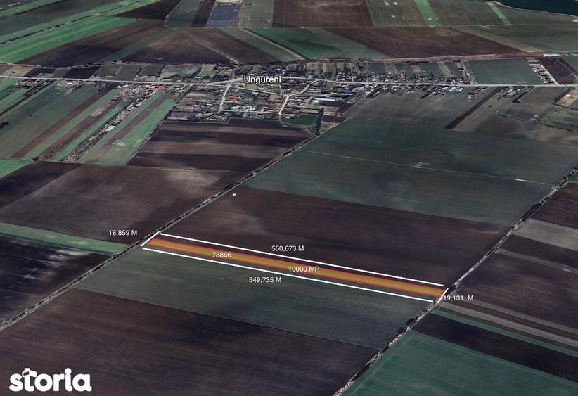 Teren de 10000 mp, în Butimanu
