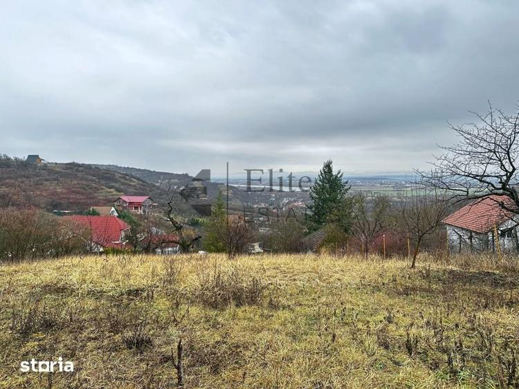 Teren intravilan 1765 mp cu panorama in Cartierul Podgoria - 1