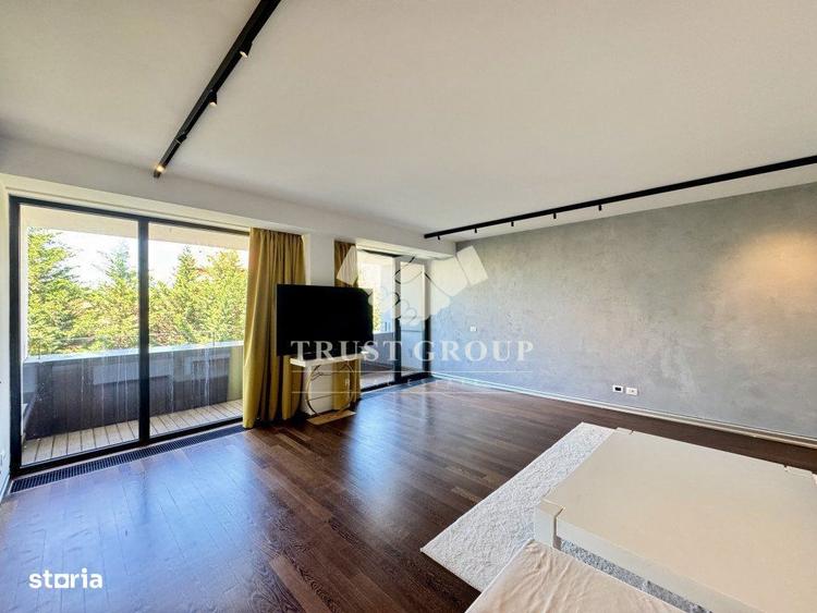 Apartament cu 3 camere semidecomandat, mobilat în Floreasca