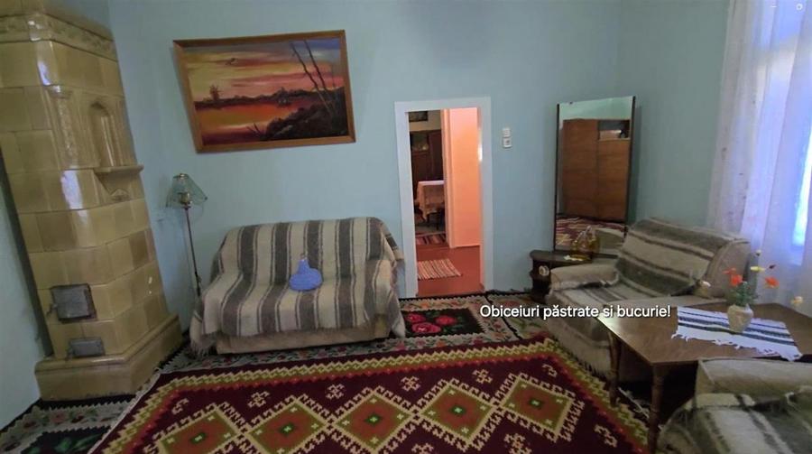 Casă individuală cu 6 camere cu Teren 12500 Mp în Sasca Mică